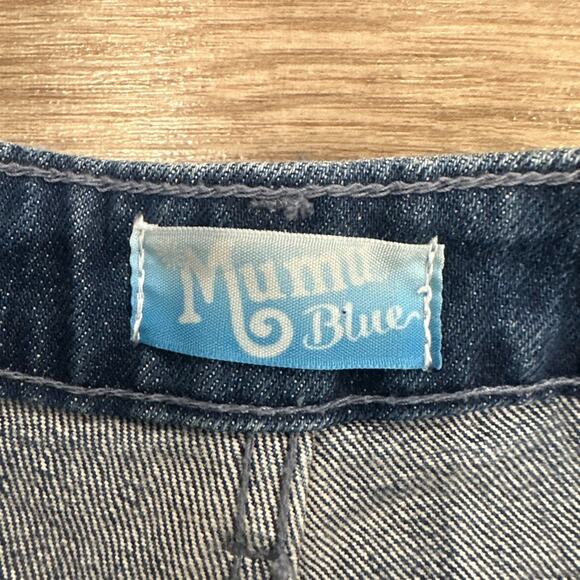 Show Me Your Mumu Houston Jean Shorts Size 27 Denim Palm Beach Distressed - Picture 3 of 8